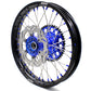 US Pre-order KKE 21"&18" Enduro Dirtbike Casting Wheels For YAMAHA YZ125 YZ250 1999-2016 YZ250F YZ450F 2003-2015 Blue Nipples With Disc